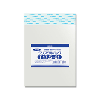 シモジマ クリスタルパック 175×210+40mm 100枚×10袋 T17.5-21 FC48098-006741710