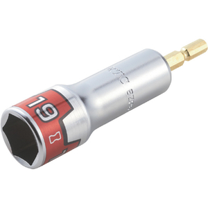 ＫＴＣ（ＴＮ） インパクトドライバ用ソケットビット 難攻不落 １９ｍｍ KTC　インパクトドライバ用ソケットビット　難攻不落 BZP63-19-イメージ1