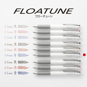 ぺんてる 油性ボールペン FLOATUNE フローチューン 0.4mm 青 FC496ST-BZN204-C-イメージ8