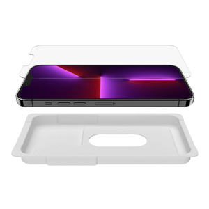 BELKIN iPhone 13 Pro Max用抗菌画面保護強化ガラスフィルム OVA070ZZ-イメージ3