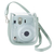エレコム instax mini 12用(チェキ) カメラケース クリア/グリーン IC-CCM12GN-イメージ2