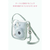 エレコム instax mini 12用(チェキ) カメラケース クリア/グリーン IC-CCM12GN-イメージ4