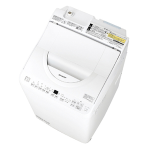 SHARP 6．5kgタテ型洗濯乾燥機 ホワイト系 ES-TX6K-W-イメージ13