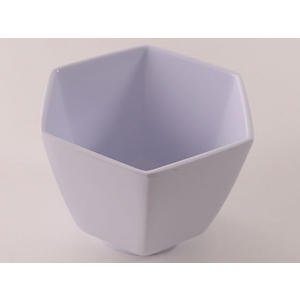 エンテック 給食用食器 六角小鉢 白 FC59707-イメージ1