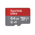 サンディスク microSDHC/microSDXC UHS-Iカード (64GB) Ultra グレー SDSQUAR-064G-JN3MA