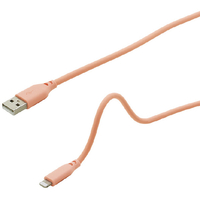 インプリンク マシュマロ Lightning/Type-Aケーブル 2．0m ピンク IUSSAL200PK