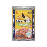 アイリスオーヤマ ヘルシーステップ チキン&野菜 1缶 375g FC14980-P-HLC-CV