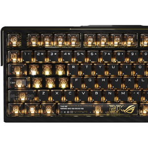 ASUS ROG Azoth Extreme Edition 20 Gaming Keyboard ブラック ROG/AZOTH/EX/20TH/SNOW-イメージ10