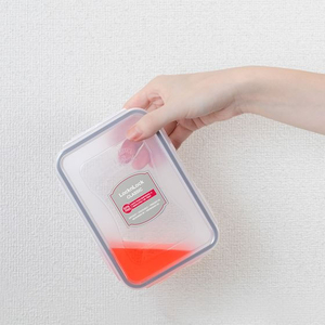 ＬＩＶ ＰＬＵＳ ロック&ロック クラシック 保存容器 550mL 長方形 グレー FCF910M-HPL815G-イメージ2