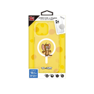 PGA iPhone 16 Pro用MagSafe対応 ハイブリッドケース [ジェリー] PG-W24BMGPT01JER-イメージ1