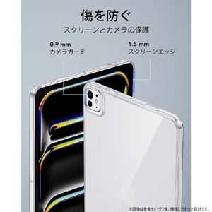 ESR iPad Pro 11インチ M4(2024)用ケース Classic Hybrid Clear ESR540-イメージ9