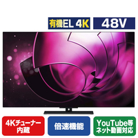 TVS REGZA 48V型4Kチューナー内蔵4K対応有機ELテレビ 8900R series 48X8900R