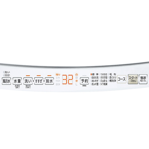 AQUA 全自動洗濯機(インバーター7．0kg) ホワイト AQW-V7B(W)-イメージ4