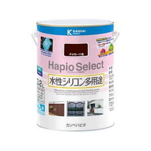 カンペハピオ ハピオセレクト チョコレート色 3.2L FCB585M-イメージ1