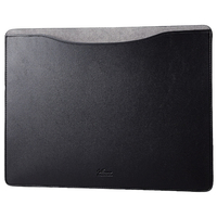 エレコム MacBook用レザースリーブケース(13”) ブラック BMIBSVM2213BK