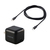 エレコム USB Power Delivery 65W AC充電器(C-Cケーブル付属/1．5m) ブラック ACDC-PD12565BK-イメージ1