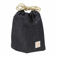 ケンコー 包 巾着ポーチ プレミアムデニム ﾂﾂﾑｷﾝﾁﾔｸﾎﾟ-ﾁMﾌﾟﾚﾐｱﾑﾃﾞﾆﾑ