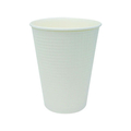 アートナップ エンボスカップ 340ml 白無地 50P F012796-80180094