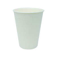 アートナップ エンボスカップ 340ml 白無地 50P F012796-80180094