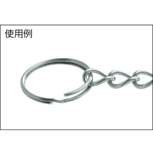 ニッサチェイン ニッケルキーリング22mm(15個入) FC874FR-4056957-イメージ2