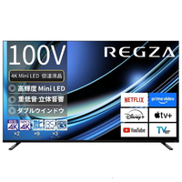 TVS REGZA 4K Mini LED 液晶 REGZA 大画面フラッグシップMini LED 100Z970R