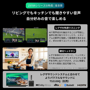 TVS REGZA 4K Mini LED 液晶 REGZA 大画面フラッグシップMini LED 100Z970R-イメージ7