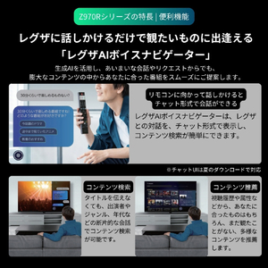 TVS REGZA 4K Mini LED 液晶 REGZA 大画面フラッグシップMini LED 100Z970R-イメージ8