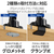 エレコム ガススプリング式モニターアーム(高耐荷重/1画面/支柱) ブラック DPA-SL09BK-イメージ6