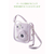 エレコム instax mini 12用(チェキ) カメラケース クリア/ピンク IC-CCM12PN-イメージ4