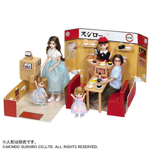 タカラトミー リカちゃん LF-12 ぽっぷなショップ スシロー LF12ポツプナシヨツプスシロ- タカラトミー リカちゃん LF-12 ぽっぷなショップ スシロー LF12ポツプナシヨツプスシロ-