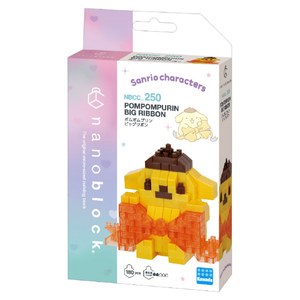 カワダ ナノブロック ポムポムプリン ビッグリボン NBCC250ﾎﾟﾑﾌﾟﾘﾋﾞﾂｸﾞﾘﾎﾞﾝ-イメージ2