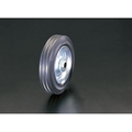 エスコ 車輪 ラバータイヤ スチールリム ローラーベアリング 160×40mm FCY9467-EA986MG-160