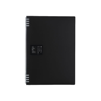 キングジム リングノート テフレーヌ A4 黒 F041419-9856TTEｸﾛ