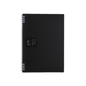 キングジム リングノート テフレーヌ A4 黒 F041419-9856TTEｸﾛ-イメージ1