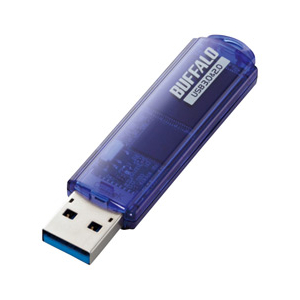 BUFFALO USBフラッシュメモリ(32GB) ブルー RUF3-C32GA-BL-イメージ1