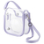 エレコム instax mini 12用(チェキ) カメラケース クリア/パープル IC-CCM12PU-イメージ1