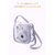 エレコム instax mini 12用(チェキ) カメラケース クリア/パープル IC-CCM12PU-イメージ4