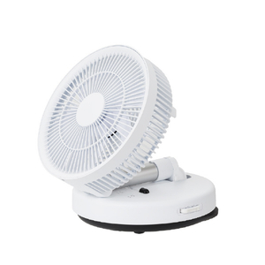 シィーネット DCモーター搭載リモコン付折り畳みリビング扇風機 e angle select PaTaFANmini ホワイト EDPT20AW-イメージ8