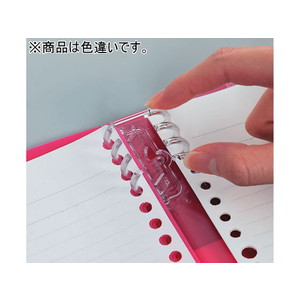 キングジム リングノート テフレーヌ A4 透明 F041429-9856TTEﾄｳ-イメージ2