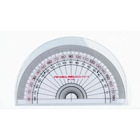 西敬 パルカラー定規 9cm分度器 FC55843PP-9