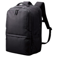 エレコム ビジネスバックパック 拡張タイプ ブラック BM-BPEPBK
