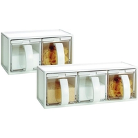 アスベル コンパクト調味料ケース 3P Nフォルマ C-3 1119 FCL1108-041187003