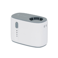 Life on Products ミニターボファン ウエストクリップ付 スモーキーブル― LCAF042-SB