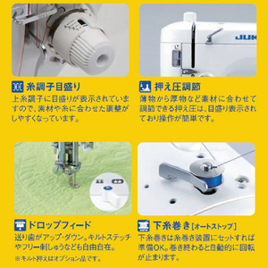JUKI 職業用ミシン シュプール30スペシャル SUPR フットコントローラー付き TL-30SP-イメージ4