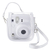 エレコム instax mini 12用(チェキ) カメラケース/クリア/ホワイト クリア/ホワイト IC-CCM12WH-イメージ2