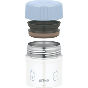 サーモス THERMOS真空断熱スープジャー 300mL アッシュブルー ミッフィー FCJ800J-JBU-303B ASB-イメージ3