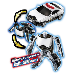 アガツマ ダイヤペット DK-EX01 60周年記念 パトカー+ダイヤロボ DKEX0160ｷﾈﾝﾊﾟﾄｶ-ﾀﾞｲﾔﾛﾎﾞ-イメージ3