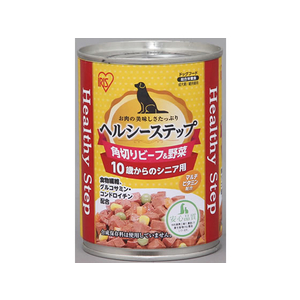 アイリスオーヤマ ヘルシーステップ10歳以上用角切りビーフ&野菜 FC14983-P-HLC-10KB-イメージ1
