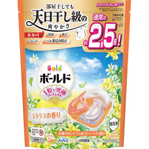 Ｐ＆Ｇ ボールドジェルボール4D シトラスの香り 替 ハイパージャンボ27コ FC899TE-イメージ2