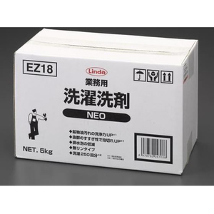 エスコ 5.0kg 業務用洗濯洗剤 FCJ583M-EA922EB-5A-イメージ1
